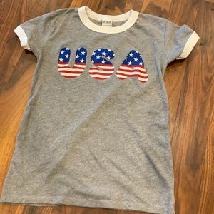 Pink USA tee shirt